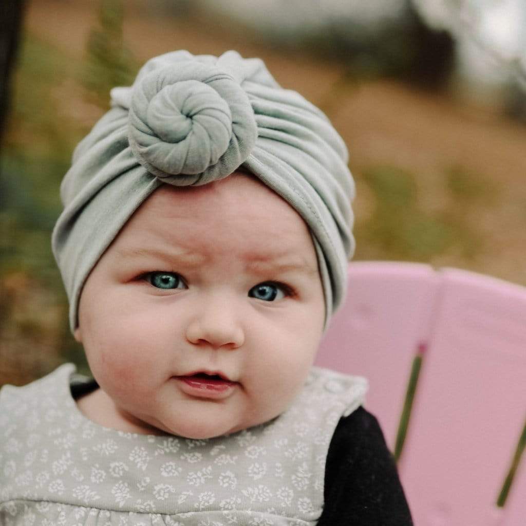 Baby topknots & outlets headwraps