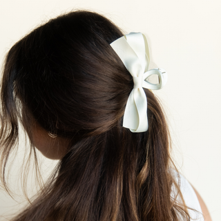 Large Bow Clip - Ivory {{variant_option_1}} {{variant_option_2}}