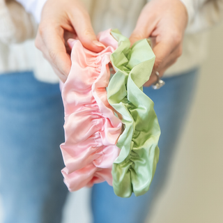 Ruffle Headband - Green {{variant_option_1}} {{variant_option_2}}