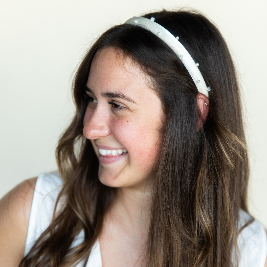 Padded Headband - Pearls - Traditional Headband - Headbands of Hope - Headbands of Hope