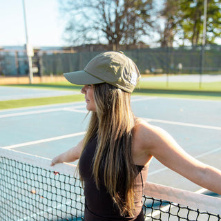 Adjustable Running Hat - Dark Tan {{variant_option_1}} {{variant_option_2}}