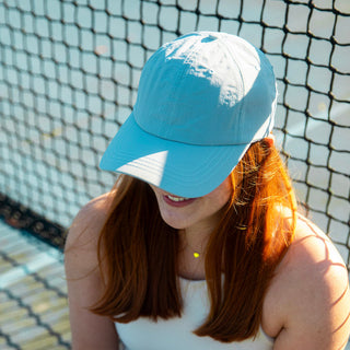 Adjustable Running Hat - Blue {{variant_option_1}} {{variant_option_2}}