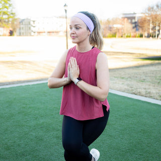 Pack of Wide Training Headbands - Purple + Pink + Hot Pink {{variant_option_1}} {{variant_option_2}}