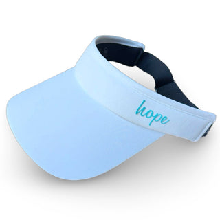 Adjustable Band Sport Visor - White {{variant_option_1}} {{variant_option_2}}