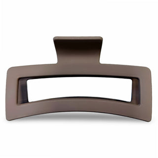 Extra Large Rectangular Claw Clip - Brown {{variant_option_1}} {{variant_option_2}}