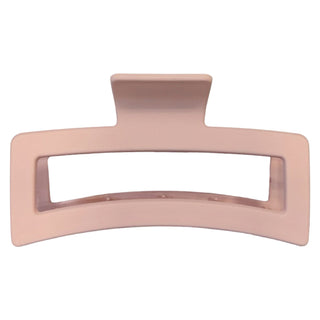 Extra Large Rectangular Claw Clip - Nude Blush {{variant_option_1}} {{variant_option_2}}