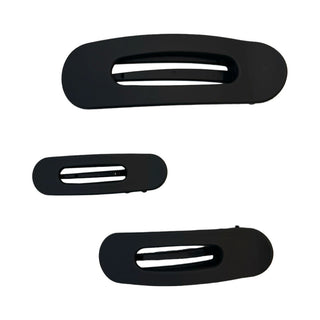 Mixed Size Flat Lay Clip Set - Black {{variant_option_1}} {{variant_option_2}}