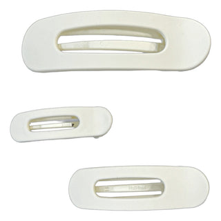 Mixed Size Flat Lay Clip Set - Cream {{variant_option_1}} {{variant_option_2}}