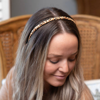 Thin Print Headband - Cheetah {{variant_option_1}} {{variant_option_2}}