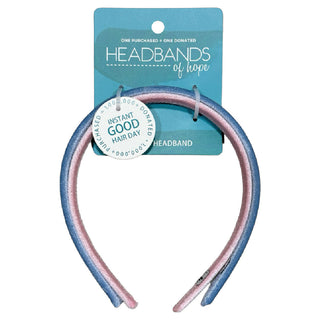 Classic Thin Padded Headband Set - Pink + Blue {{variant_option_1}} {{variant_option_2}}