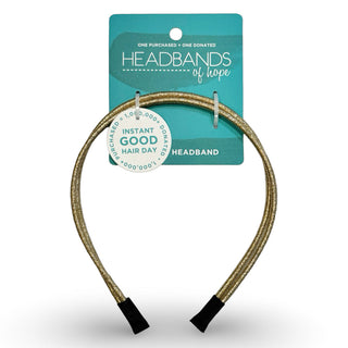 Thin Double Headband - Gold {{variant_option_1}} {{variant_option_2}}