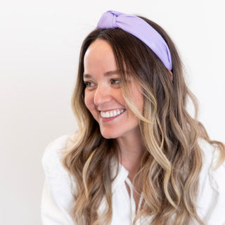 Brooklyn Headband - Lilac {{variant_option_1}} {{variant_option_2}}