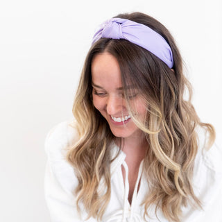 Brooklyn Headband - Lilac {{variant_option_1}} {{variant_option_2}}