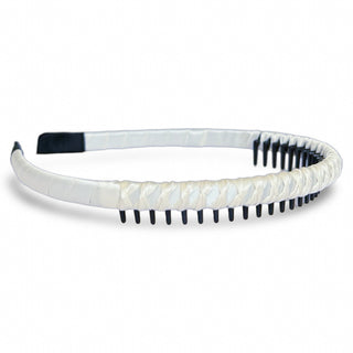 Thin Solid Headband - White {{variant_option_1}} {{variant_option_2}}