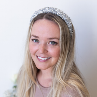 All that Glitters Headband - Silver Hues - Traditional Headband - Headbands of Hope - Headbands of Hope