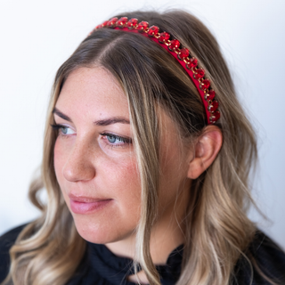 Thin Rhinestone Headband - Traditional Headband - Headbands of Hope - Headbands of Hope