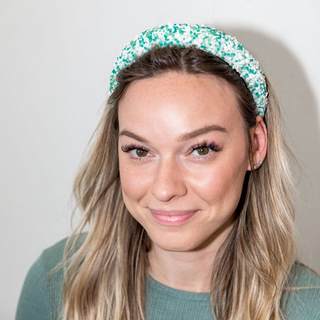 All That Glitters Headband -  Teal - Traditional Headbands - Headbands of Hope - Headbands of Hope