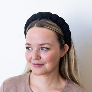 The Croissant Headband - Black - Traditional Headband - Headbands of Hope - Headbands of Hope