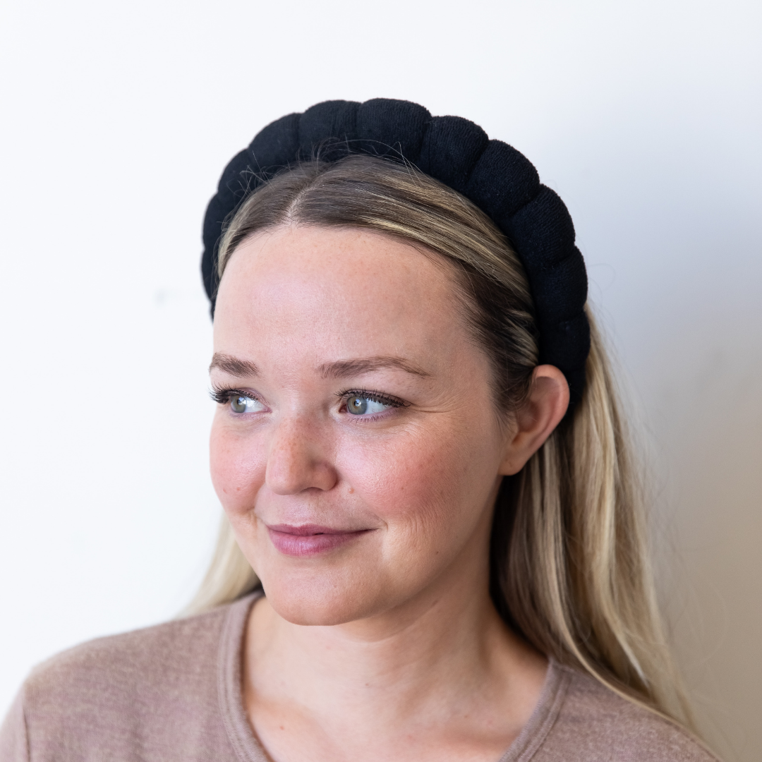 The Croissant Headband - Light Blue - Headbands of Hope