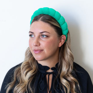 The Croissant Headband - Green - Traditional Headband - Headbands of Hope - Headbands of Hope