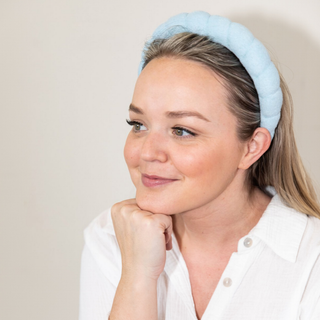 The Croissant Headband - Light Blue - Traditional Headbands - Headbands of Hope - Headbands of Hope