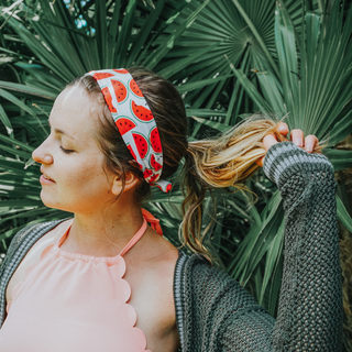 Watermelon Crawl Knotted - Knotted Headband - Headbands of Hope - Headbands of Hope