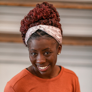 Soft Tie Dye Headband - Taupe