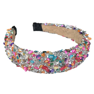 All That Glitters Headband - Multi + Silver - Traditional Headbands - Headbands of Hope - Headbands of Hope