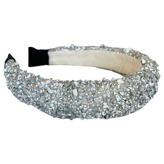 All that Glitters Headband - Silver Hues - Traditional Headband - Headbands of Hope - Headbands of Hope