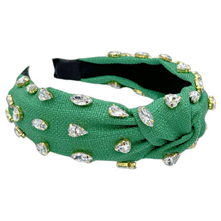 Traditional Woven Headband - Green Gem {{variant_option_1}} {{variant_option_2}}