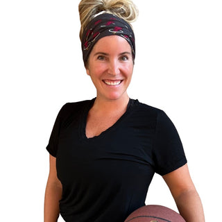 Miami Heat Tube Turban Headband - Tube Turbans - NBA - Headbands of Hope - Headbands of Hope