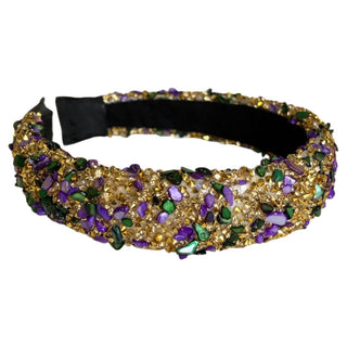 All That Glitters Headband - Mardi Gras - Traditional Headband - Headbands of Hope - Headbands of Hope