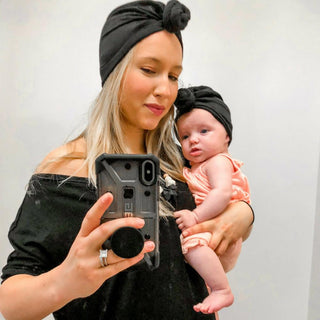 Onyx Baby Turban - Headbands of Hope