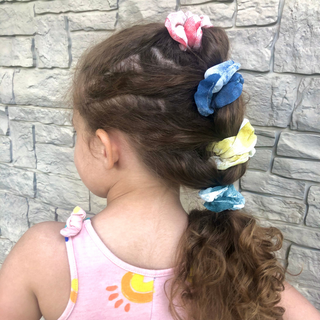 Tie Dye Scrunchie Set of 4