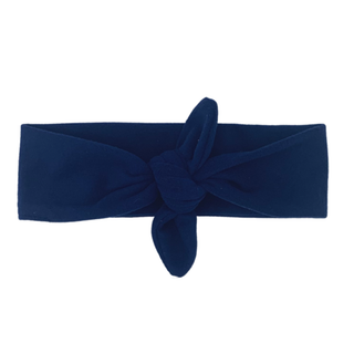 Navy Solid Knotted - Knotted Headband - Headbands of Hope - Headbands of Hope