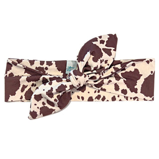 Ultra Soft Knotted - Brown Cowhide - Knotted Headband - Headbands of Hope - Headbands of Hope